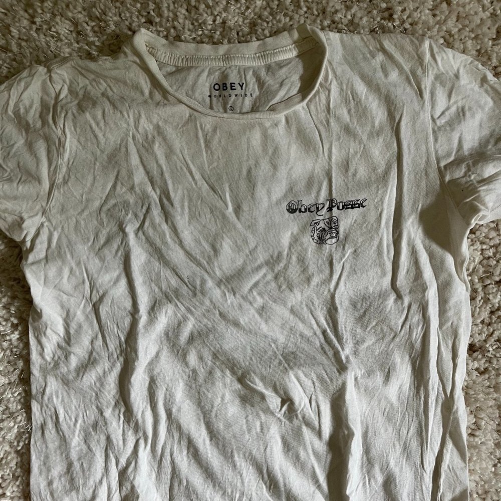 obey tee shirt